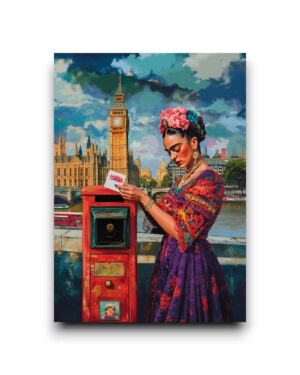 A4 print - Frida Kahlo: Mailbox