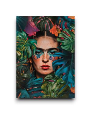 A4 print - Frida Kahlo: Leaves