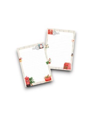 A5 Schrijfblok - Kerstpost