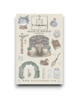 Stickervel - Magische Winter