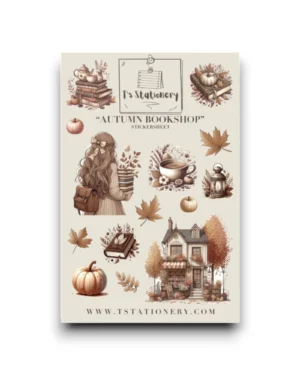 Stickervel - Hersft boekenwinkel