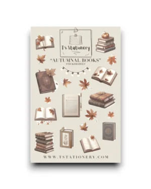 Stickervel - Herfst boeken
