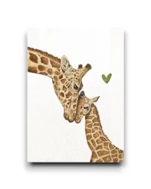 A5 print - Giraffen liefde