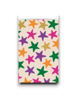 Cadeauzakje - Funky Color stars
