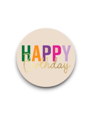 Stickers - Happy Birthday