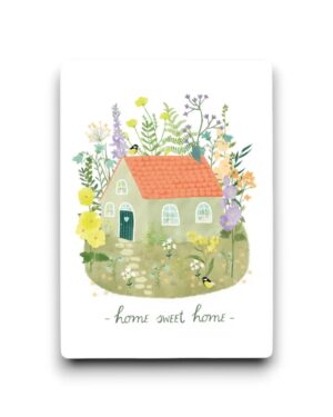 A6 Ansichtkaart - Home sweet home