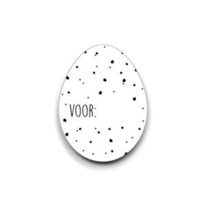 Stickers - Voor jou (paasei)