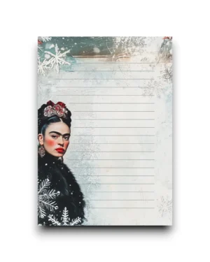 A5 Schrijfblok - Frida Kahlo - Winter