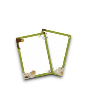 A5 Schrijfblok - Picknick in Park
