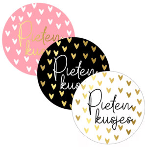 Stickers - Pieten kusjes