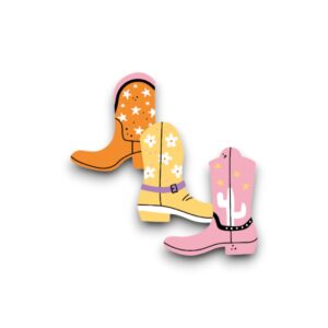 Stickers - Vrolijke laarsen