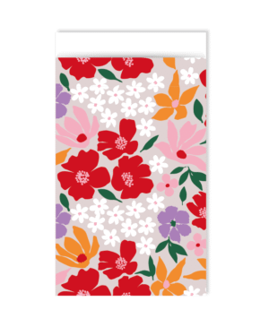 Cadeauzakje - Retro Flower