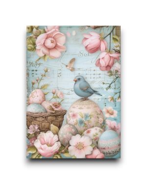 A6 Ansichtkaart - Happy Easter: NO. 8