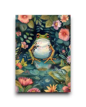 A6 Ansichtkaart - The Chinese Garden: Kikker