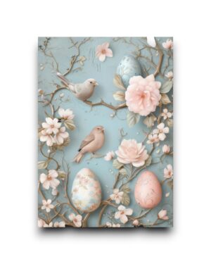 A6 Ansichtkaart - Happy Easter: NO. 2