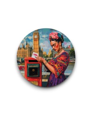 Sluitsticker - Frida Kahlo: Mailbox