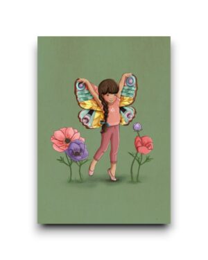 A6 Ansichtkaart - Winged of Imagination 3