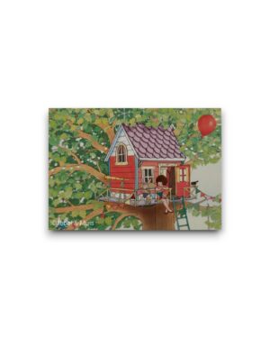 A6 Ansichtkaart - Treehouse
