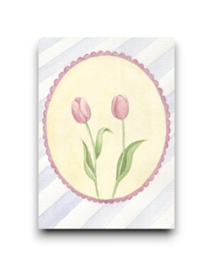 A6 Ansichtkaart - Tulpen