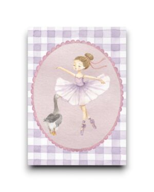 A6 Ansichtkaart - Ballerina