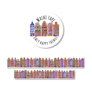 Washitape - Buildings of Amsterdam