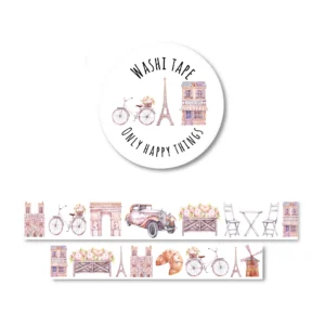 Washitape - Lets go to Paris (2 CM)