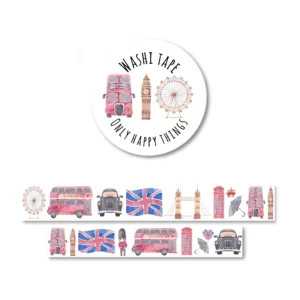 Washitape - Lets go to London (2 CM)