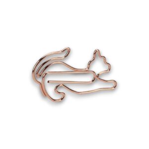 Papierclip - katten rose