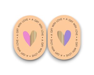 Stickers - A gift with love