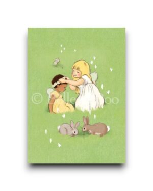 A6 ansichtkaart - Daisy Chain Friends