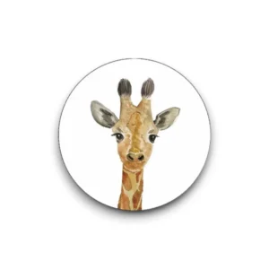 Sluitsticker los - Giraffe hoofd