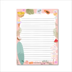 A5 Schrijfblok - Summer days