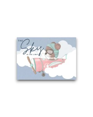 A6 Ansichtkaart - The sky is the limit