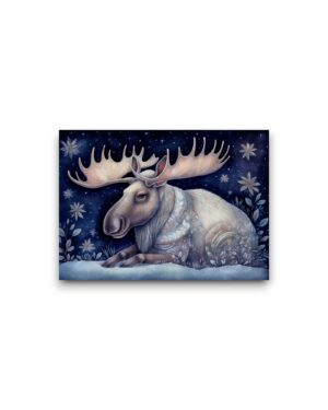 A6 Ansichtkaart - Arctic Animals: Eland