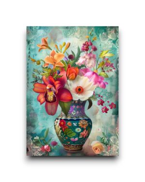 A6 Ansichtkaart - Flowers of the Dutch Masters: No. 7