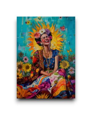 A6 Ansichtkaart - Frida Kahlo: Sunshine