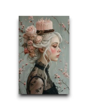 A6 Ansichtkaart - Hatter Ladies: Chloë