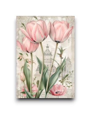 A6 Ansichtkaart - Tulips from Holland: Tullips no2