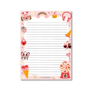 A5 Schrijfblok - Pawsome love
