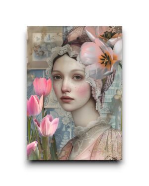 A6 Ansichtkaart - Tulips from Holland: Dutch Beauty