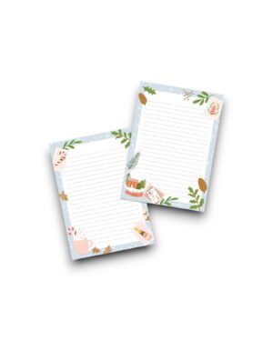 A5 Schrijfblok - Kerst illustraties
