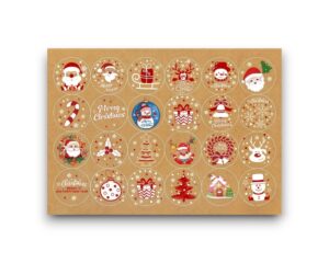 Stickervel - Kerst