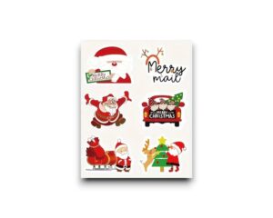 Stickervel - Kerstman