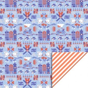 Cadeaupapier - Hollands thema
