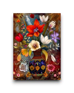 A6 Ansichtkaart - Flowers of the Dutch Masters: NO. 02