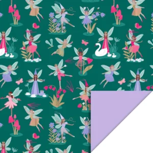 Cadeaupapier - Sprookachtige elfjes