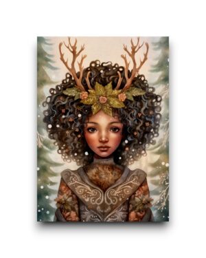 A6 Ansichtkaart - Yule Goddesses: Yada