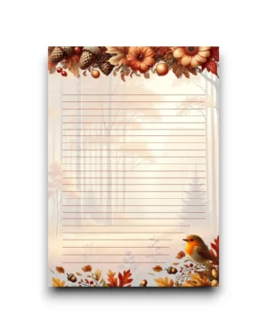 A5 Schrijfblok - Autumn season