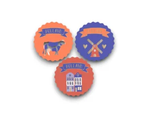 Stickers Hollandse iconen