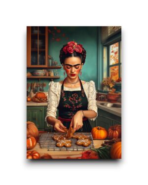 A6 Ansichtkaart - Frida Kahlo: Gingerbread